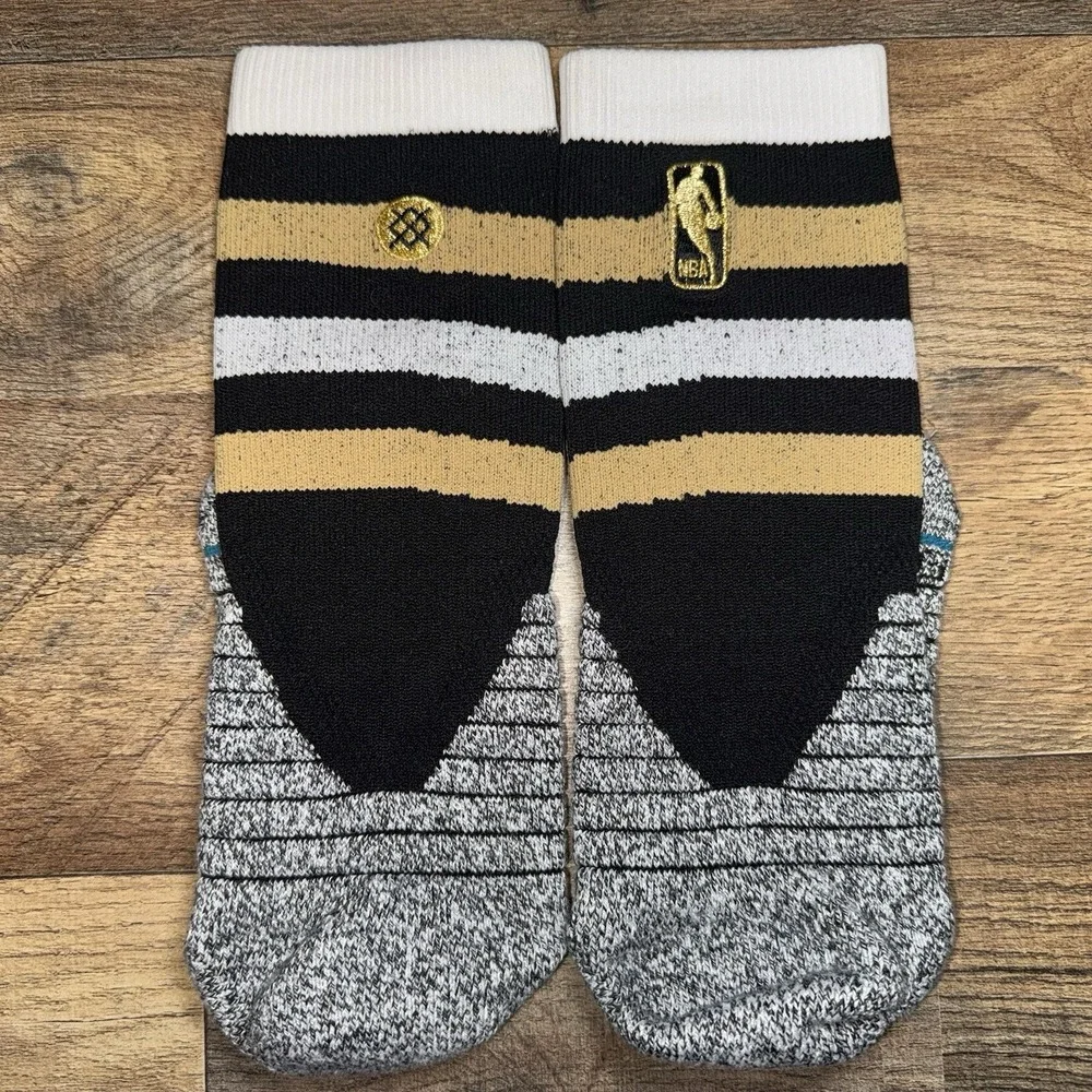 Stance Fusion 559 NBA Basketball Socks Crew Size Playoff Crew The Finals Edition